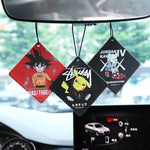 Carregar imagem no visualizador da galeria, Ambientadores Temáticos pendurados no espelho retrovisor goku dragon ball anime pikachu pokemon jordan