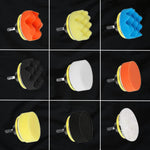 Carregar imagem no visualizador da galeria, Kit Esponjas Polimento de várias cores, incluindo vários formatos de alta qualidade, com uma versatilidade grande para corresponder a todas as necessidades