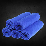 Carregar imagem no visualizador da galeria, Toalhas de limpeza em microfibra descartáveis na cor azul de uso único alta absorção low cost