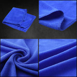 Carregar imagem no visualizador da galeria, Toalhas de limpeza em microfibra descartáveis na cor azul de uso único alta absorção low cost