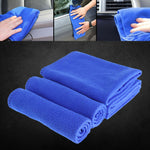 Carregar imagem no visualizador da galeria, Toalhas de limpeza em microfibra descartáveis na cor azul de uso único alta absorção low cost