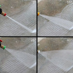 Carregar imagem no visualizador da galeria, pistola de alta pressãoo para lavagem automóvel com várias opções de bicos de pulverização água com vários ângulos