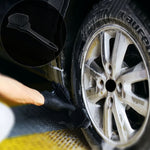 Carregar imagem no visualizador da galeria, Escova para pneus limpar sujidade carro roda automóvel preto design ergonómico limpeza