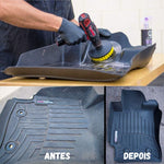 Carregar imagem no visualizador da galeria, Kit de escovas de limpeza para aparafusadora berbequim detalhe automóvel tapetes jantes bancos carro