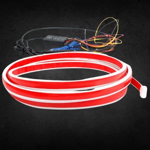DRL LED Capô com Pisca Dinâmico | Luz Diurna e Sinalização Frontal | Tec2GO
