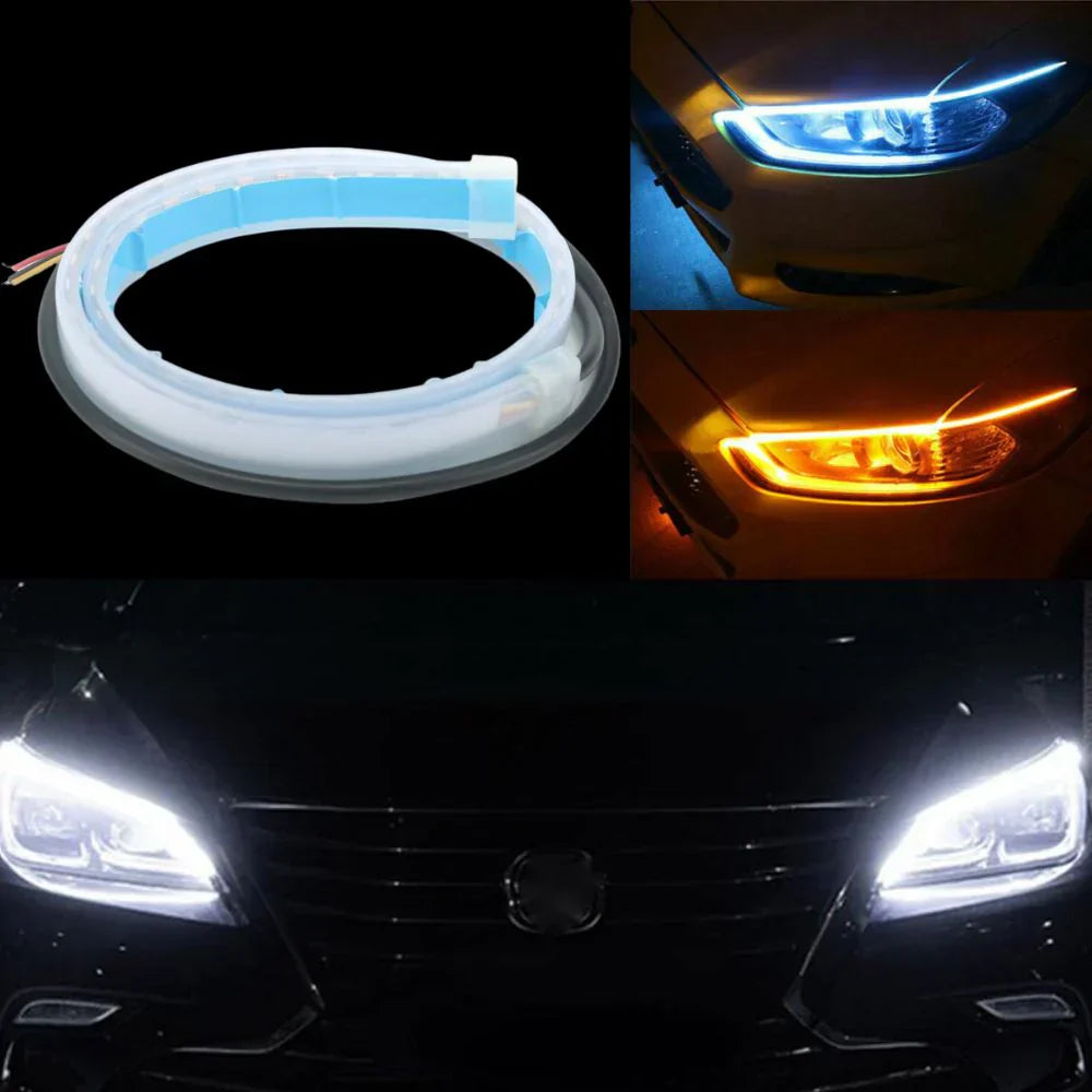 DRL LED Pisca Dinâmico: A Evolução da Iluminação Automóvel