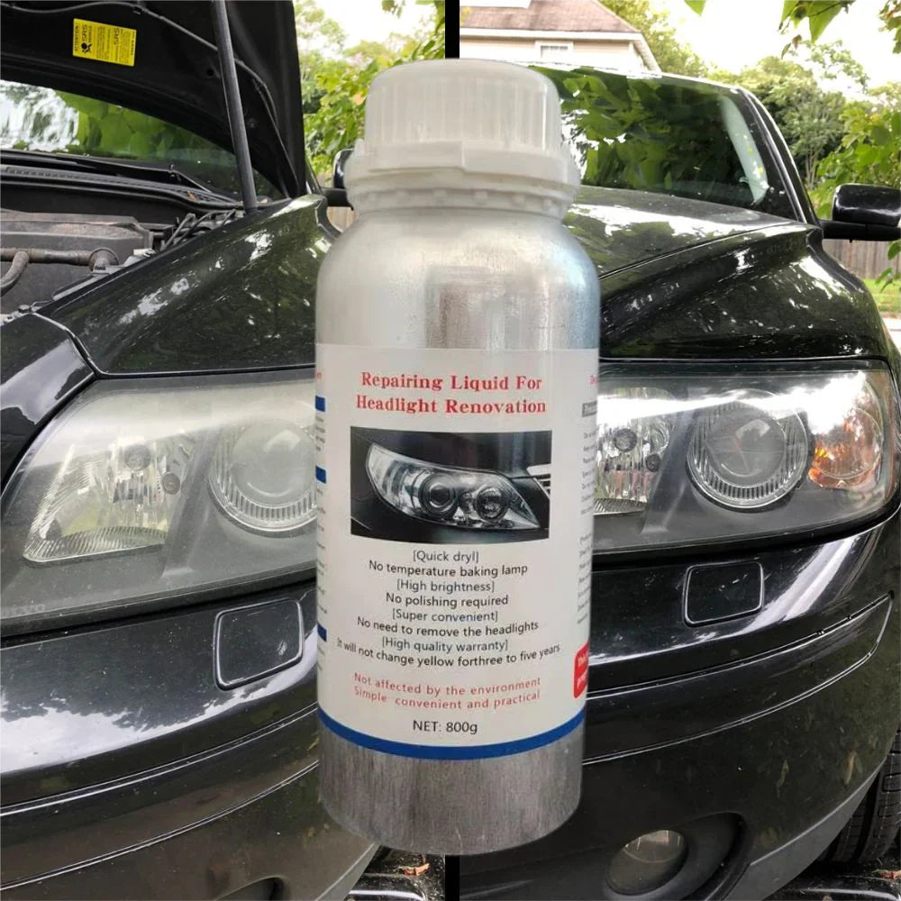 Recupera a Claridade e Segurança: Líquido Restauro Faróis Clean2GO da Tec2GO