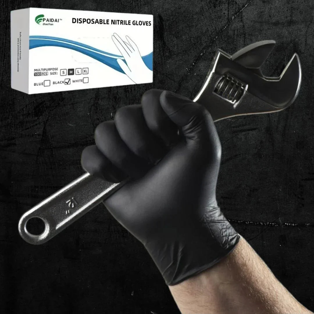Luvas de Nitrilo Descartáveis: Protege as Tuas Mãos nas Tarefas de Limpeza e Manutenção Automóvel
