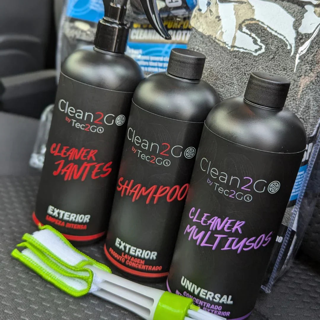 Pack Iniciante Clean2GO: A Melhor Forma de Começares a Cuidar do Teu Carro