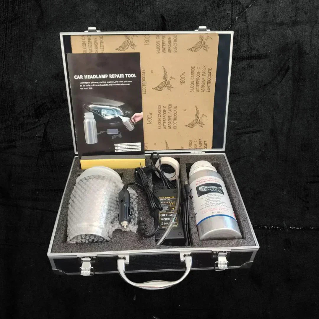 Kit de Restauro de Faróis: Devolve o Brilho e a Segurança aos Teus Faróis