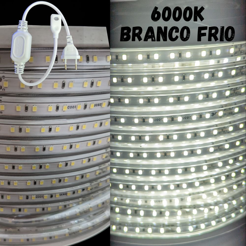 Kit LED 220v Branco - Tec2GO