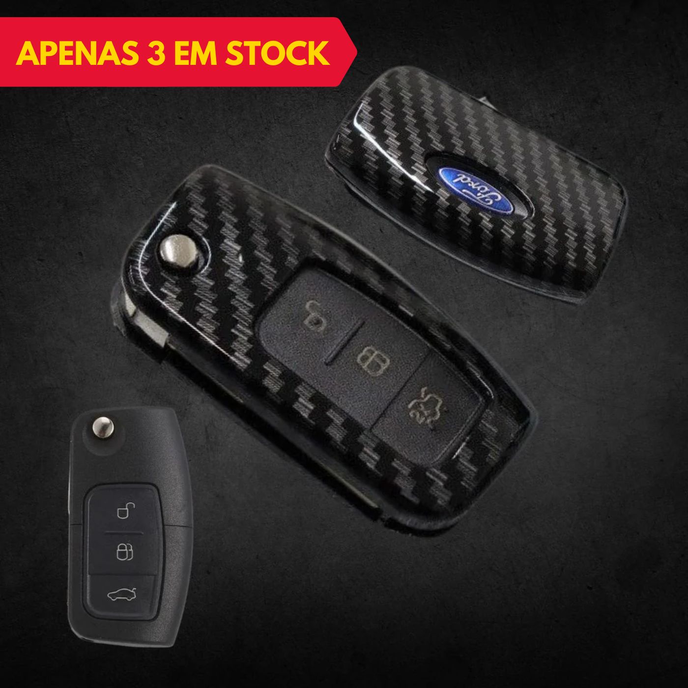 Capas Chaves em Carbono - Tec2GO