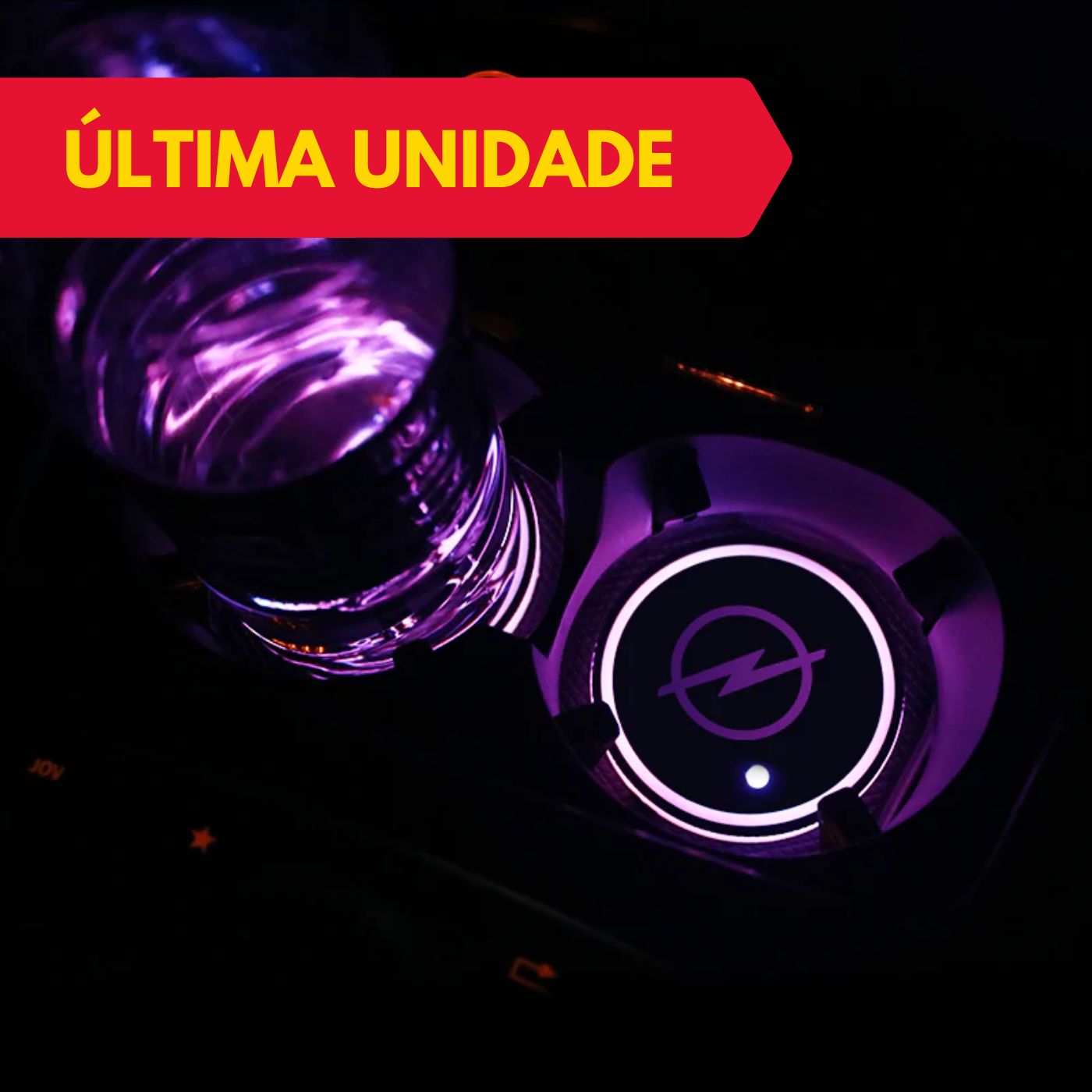 Base Copos LED com Logótipo - Tec2GO