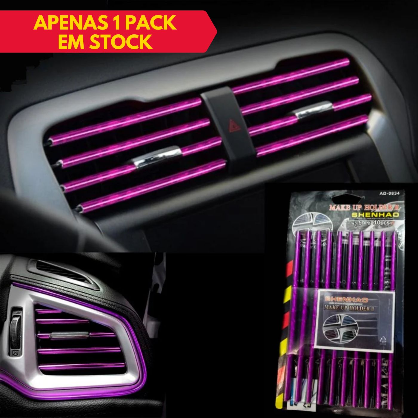 Tiras Decorativas para Saídas de Ar - Tec2GO