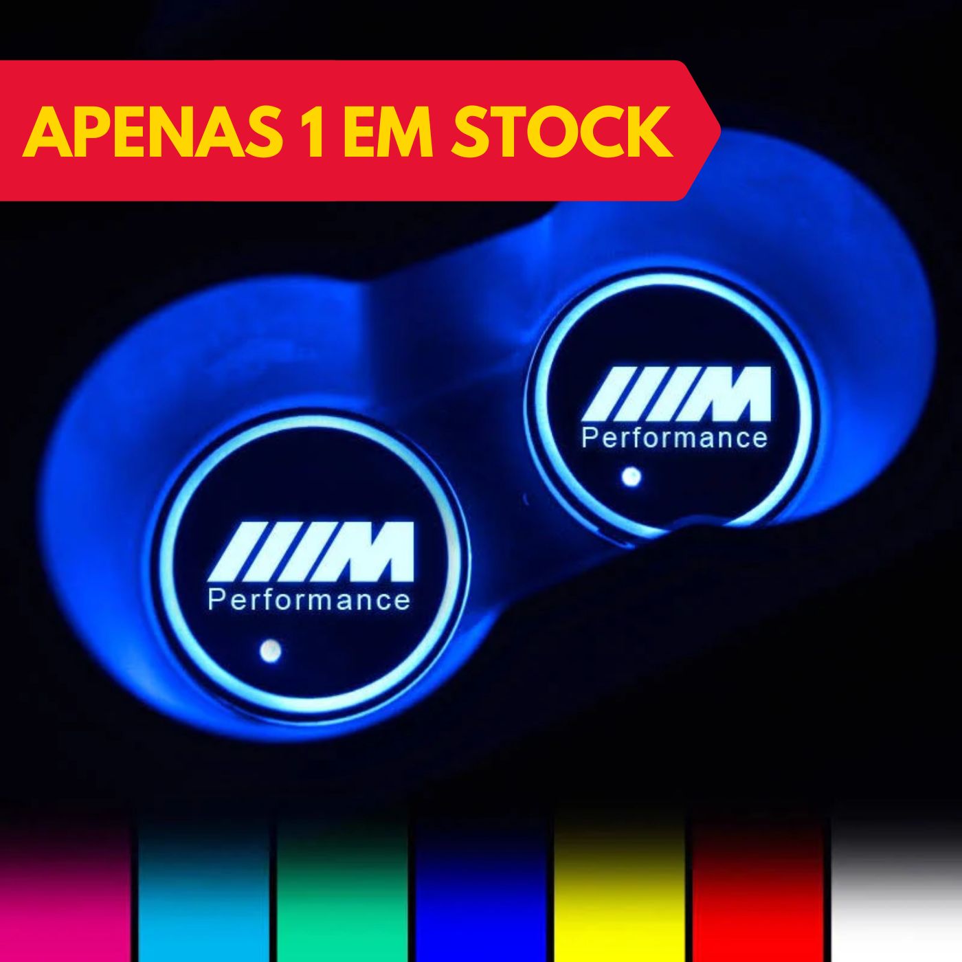 Base Copos LED com Logótipo - Tec2GO