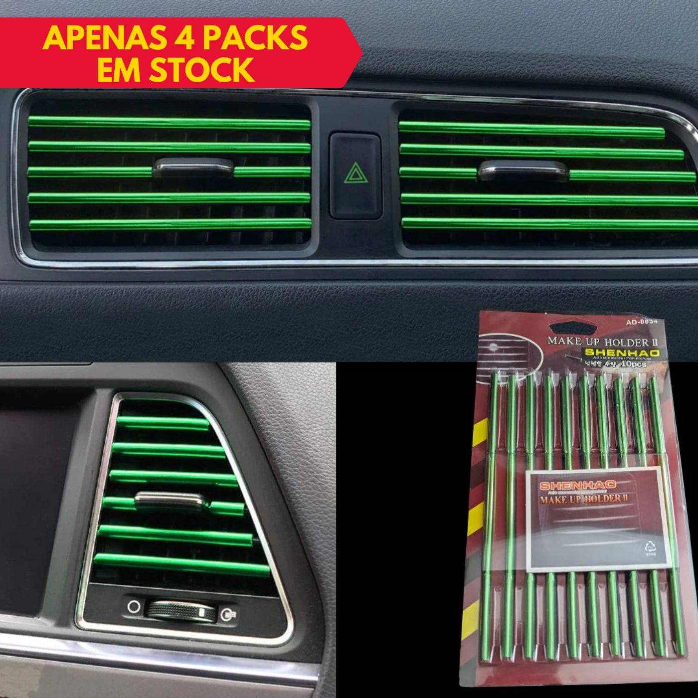 Tiras Decorativas para Saídas de Ar - Tec2GO