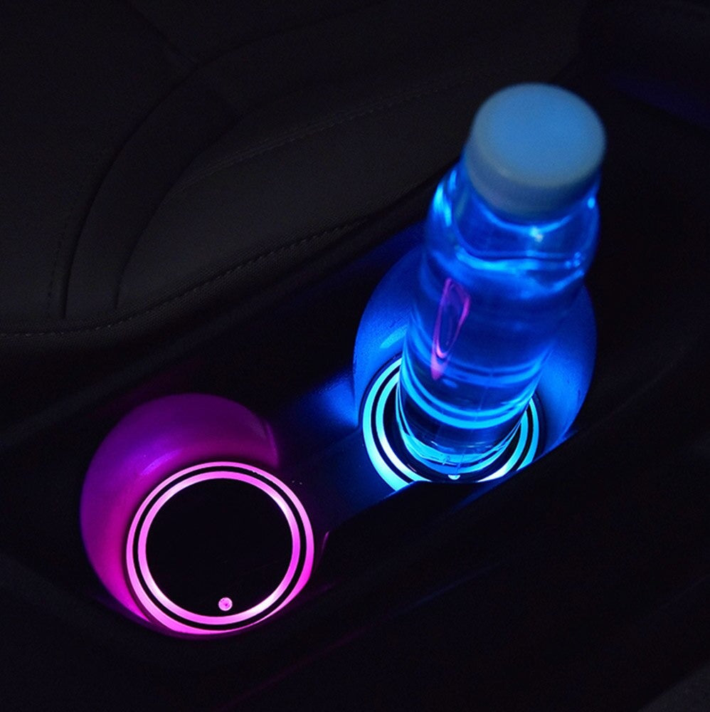 Base de Copos LED Acessório Automóvel Carro Sem Logótipo