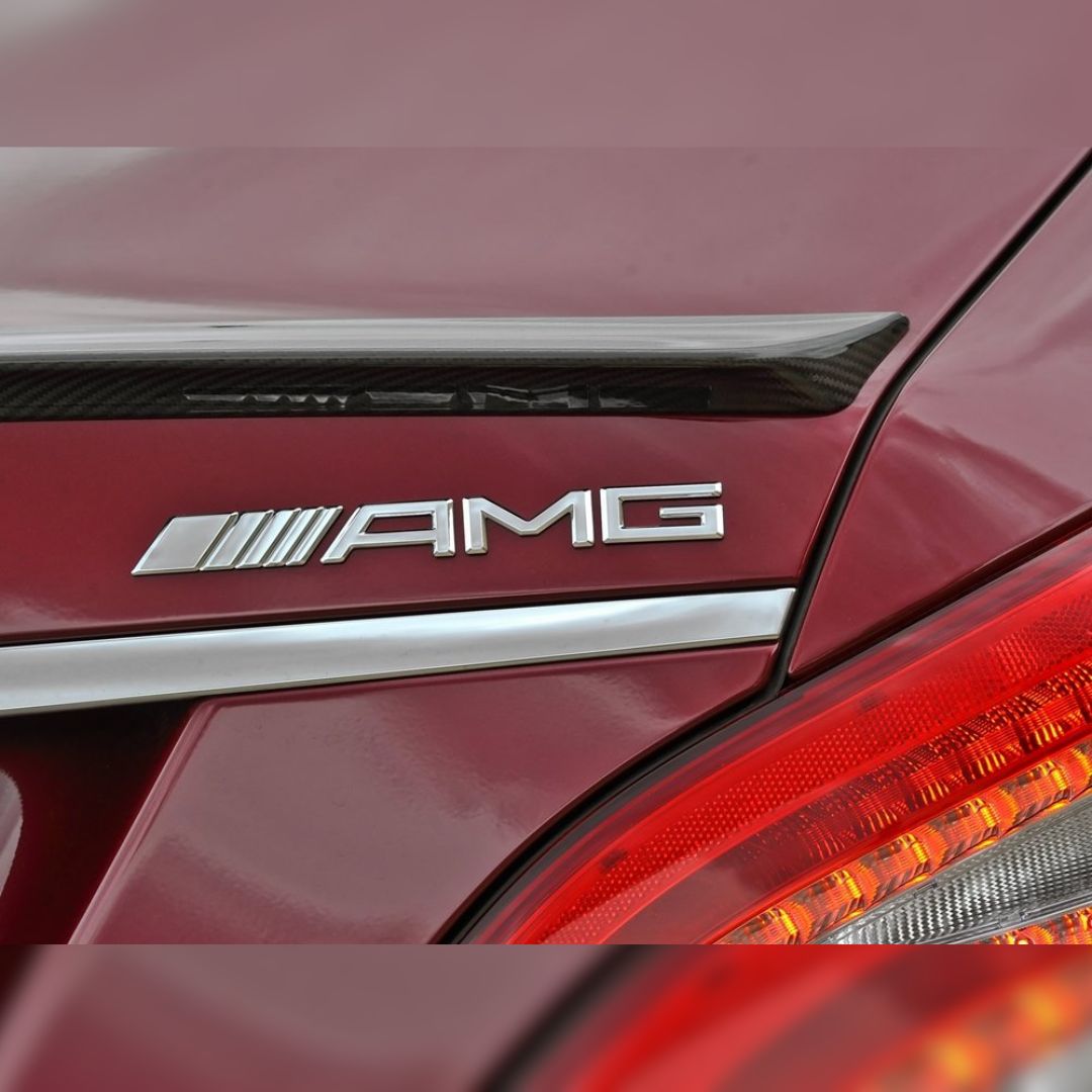 Emblemas de Series Exclusivas Mercedes AMG para carro autocolante metal prateado