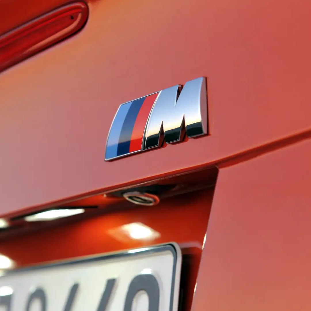 Emblemas de Series Exclusivas M Performance BMW para carro autocolante metal vermelho azul prateado