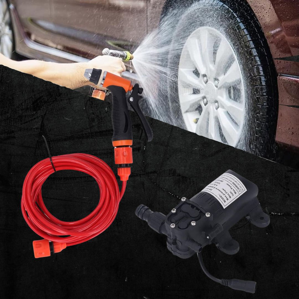 Mangueira Elétrica Portátil para lavar o carro sem necessidade de torneiras, prática e útil