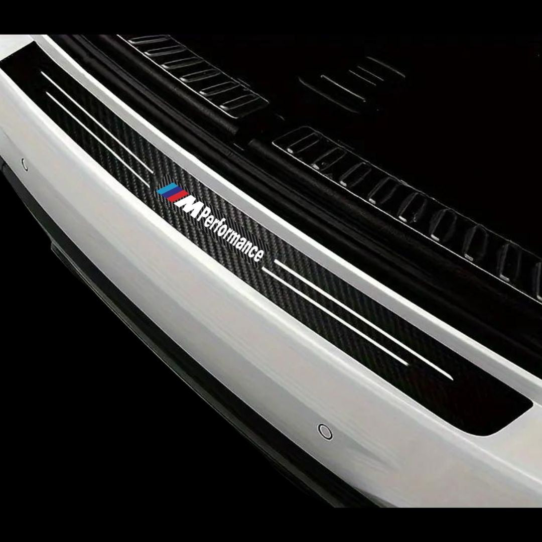 Proteção de Mala com Logótipo efeito fibra de carbono bmw m performance