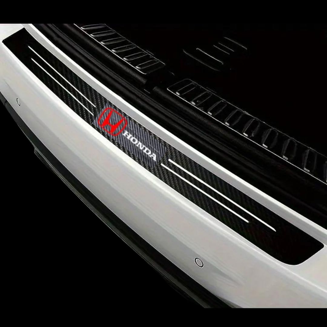 Proteção de Mala com Logótipo efeito fibra de carbono honda