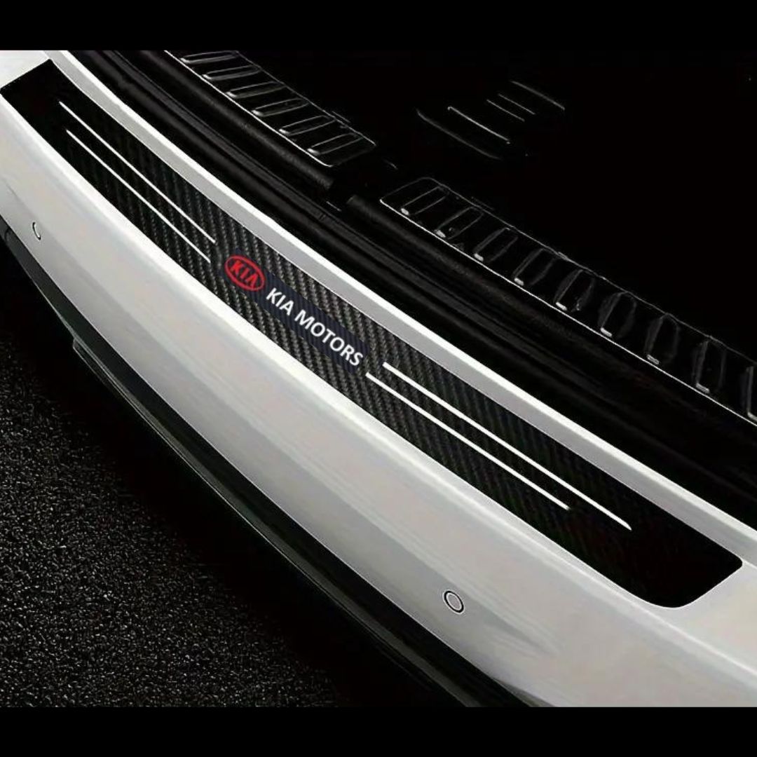 Proteção de Mala com Logótipo efeito fibra de carbono kia motors