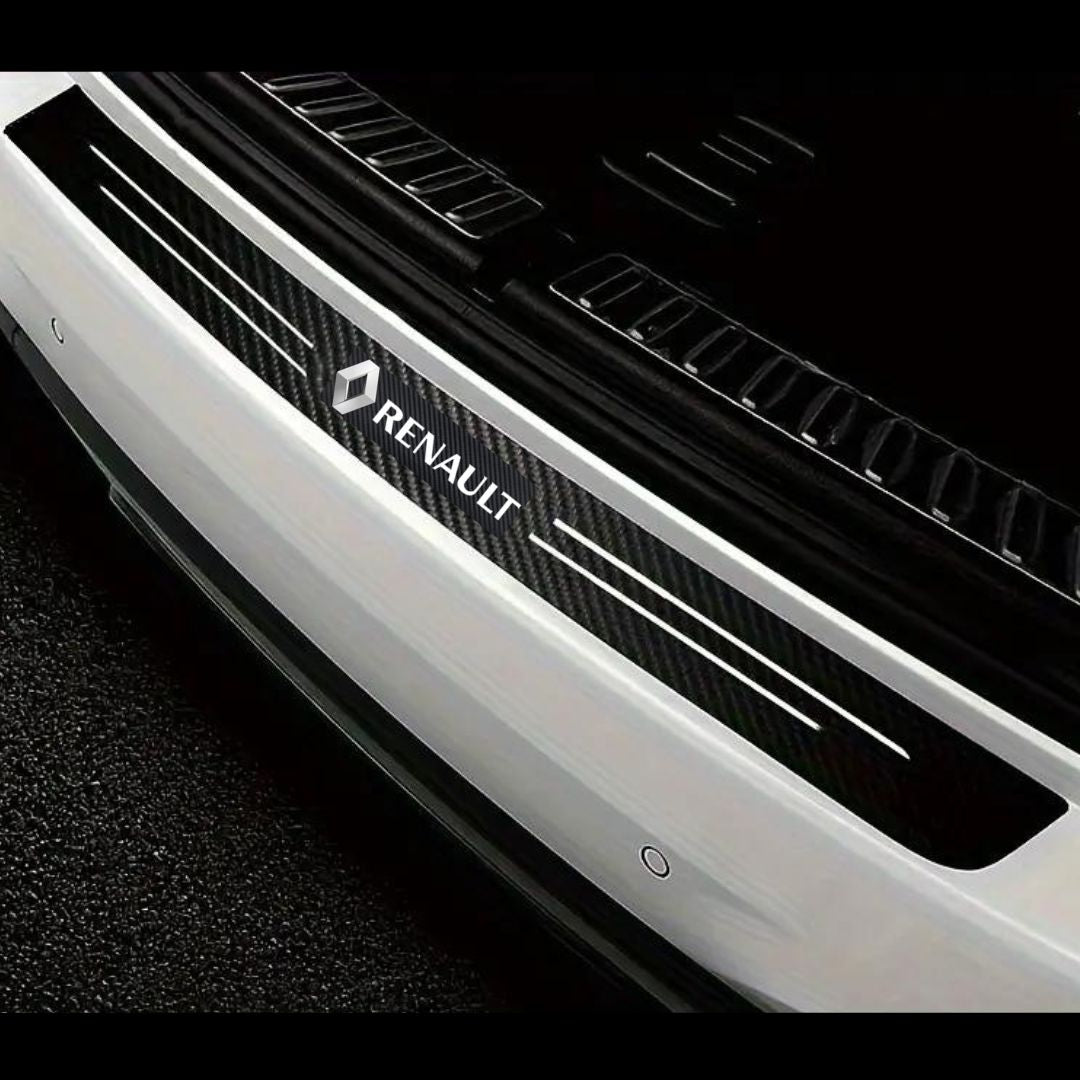Proteção de Mala com Logótipo efeito fibra de carbono renault