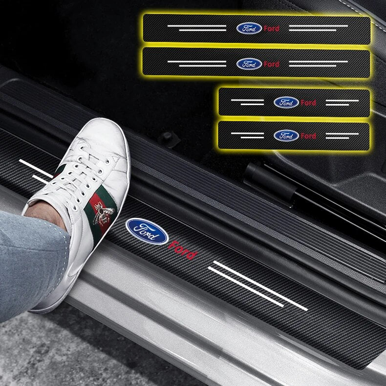 Proteção Soleiras Logótipo Ford para proteger o interior do carro automóvel