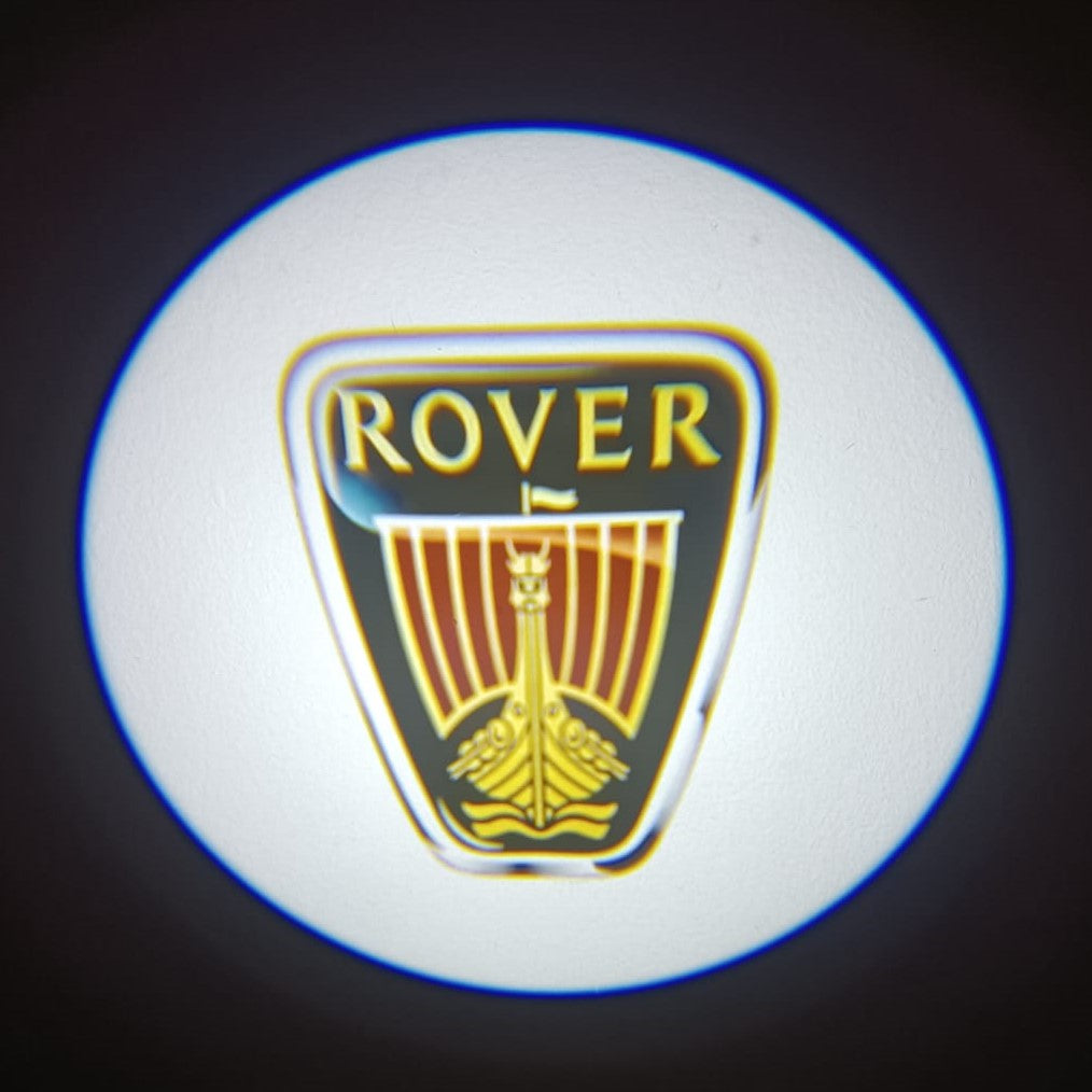 Luzes Cortesia com Logotipo marca Rover