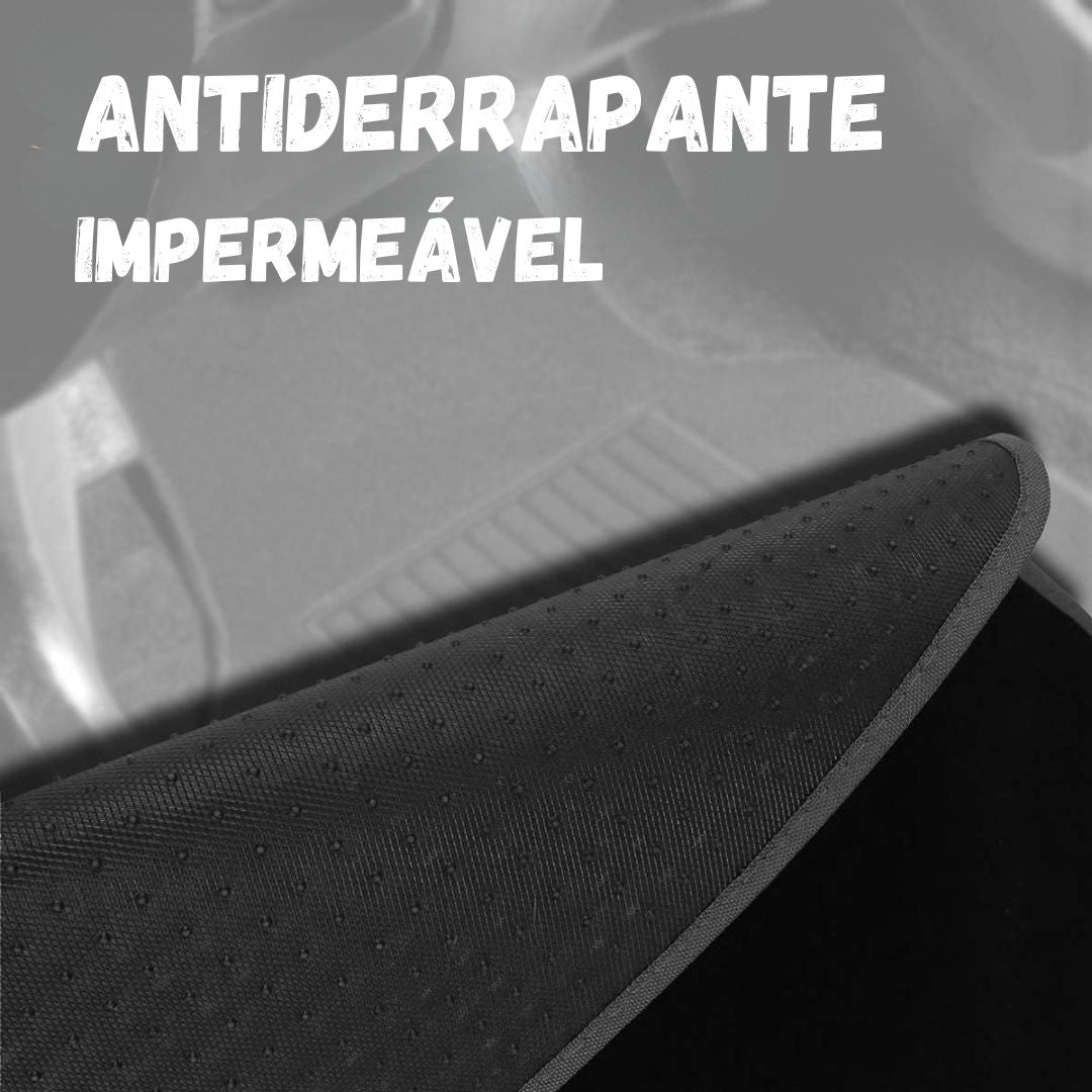 conjunto de tapetes para automóvel antideslizantes antiderrapantes na cor preto para interior impermeávelcarro