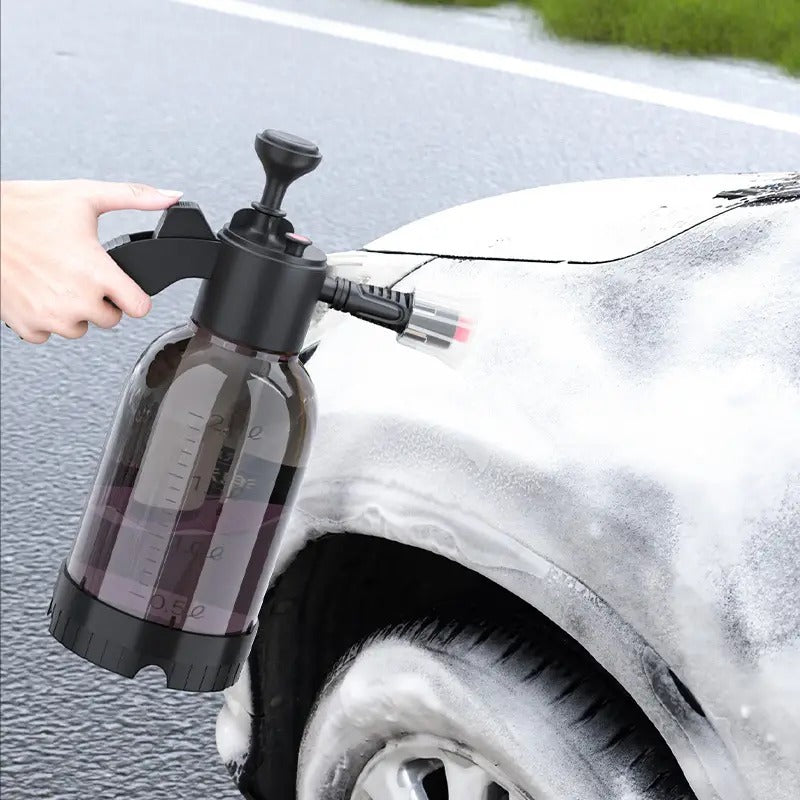 Pulverizador de Espuma para uma limpeza eficaz do automóvel, produz espuma e pulveriza uniformemente a superfície do carro