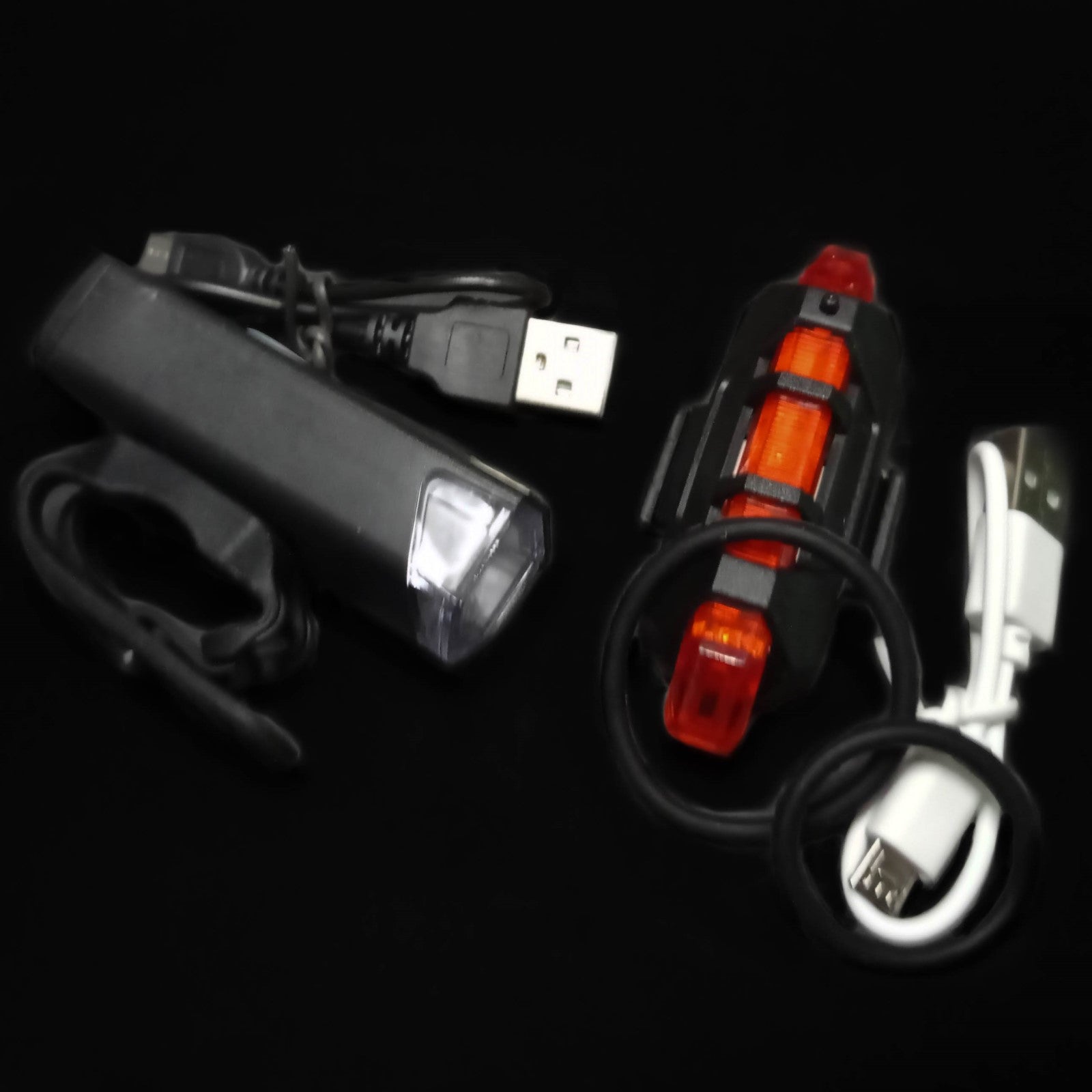 Luz Frontal e Traseira USB - Tec2GO