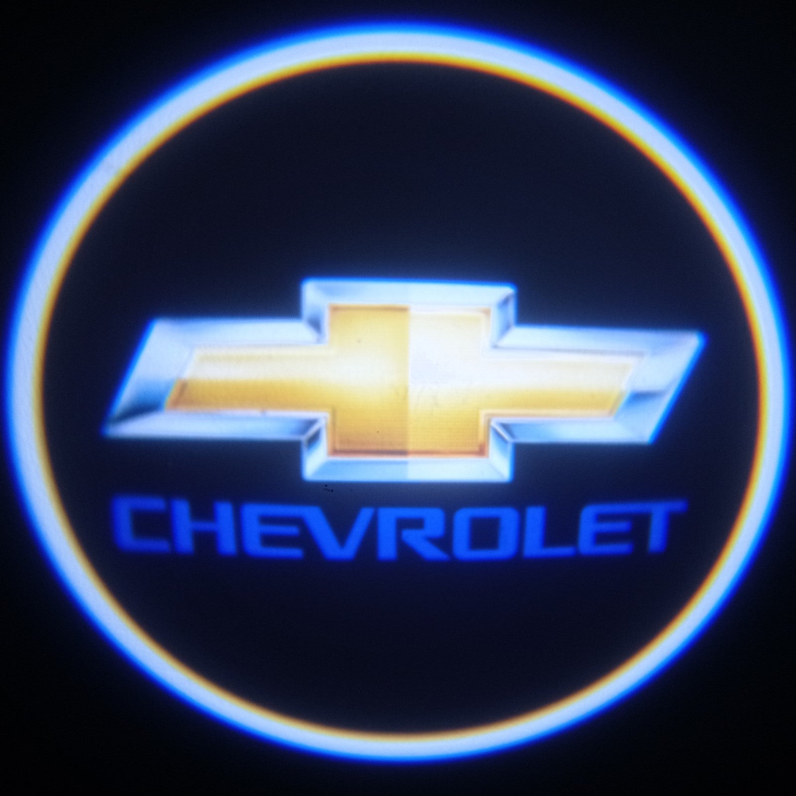 Luzes Cortesia com Logotipo marca Chevrolet