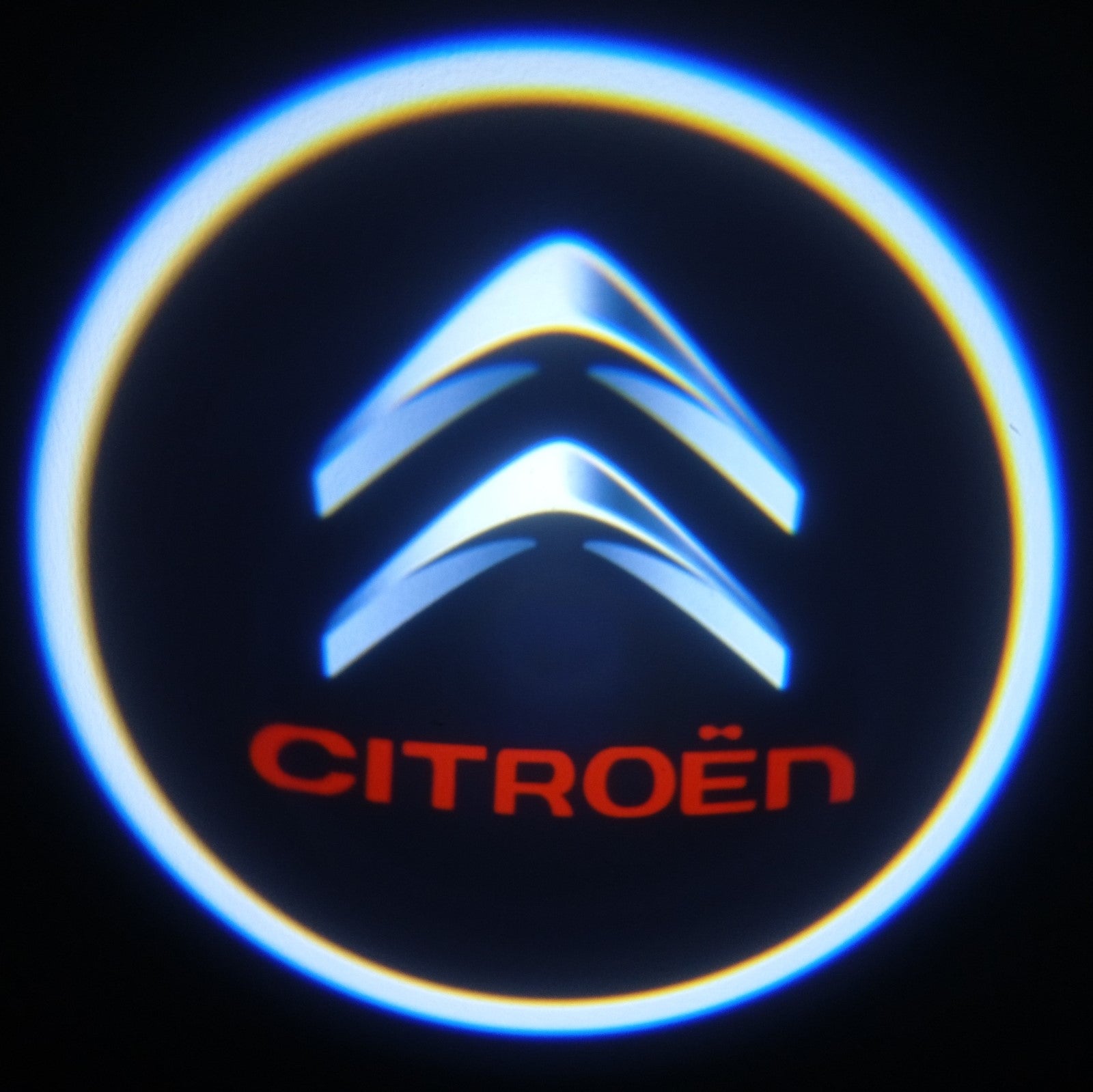 Luzes Cortesia com Logotipo marca Citroen