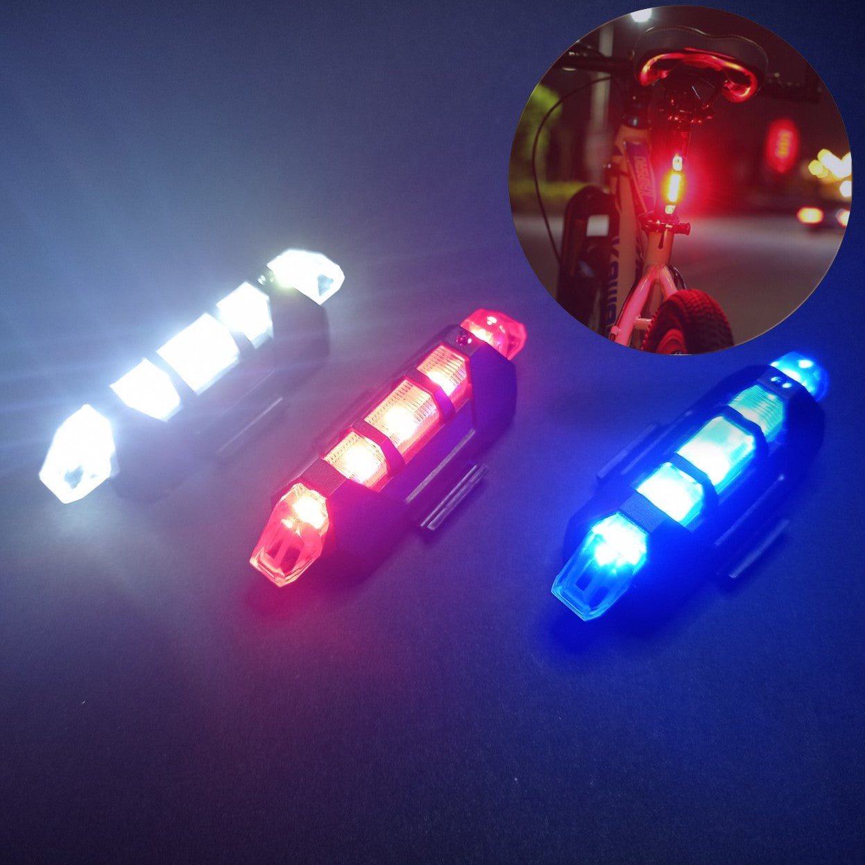 Luzes USB para Bicicleta - Tec2GO