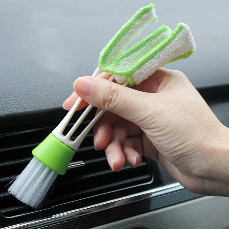 Escova Limpeza 2 em 1 detalhe carro automóvel vista geral do produto saídas de ar