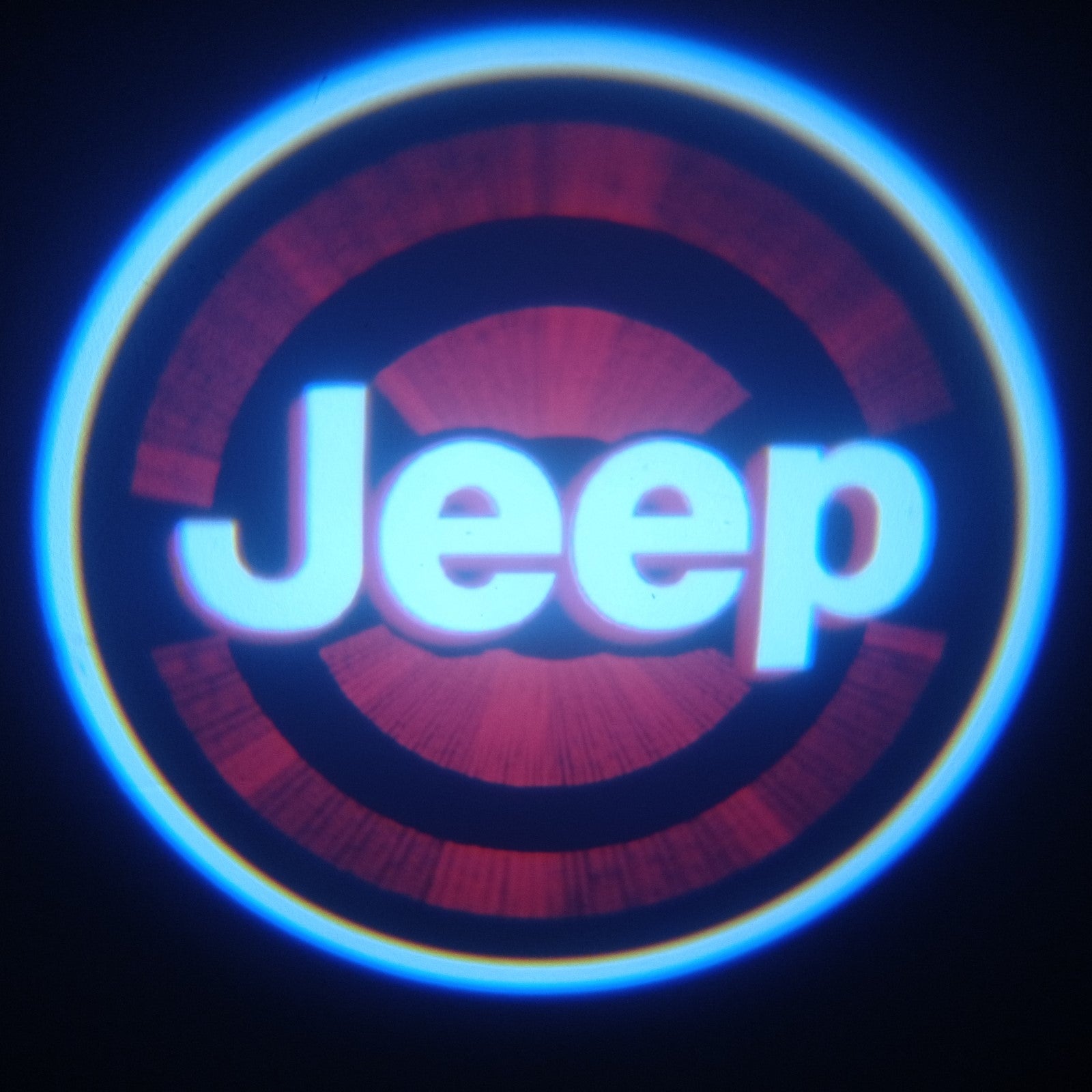 Luzes Cortesia com Logotipo marca Jeep