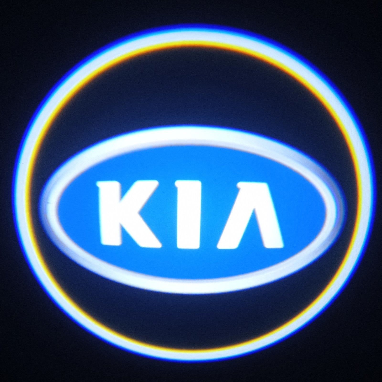 Luzes Cortesia com Logotipo marca Kia