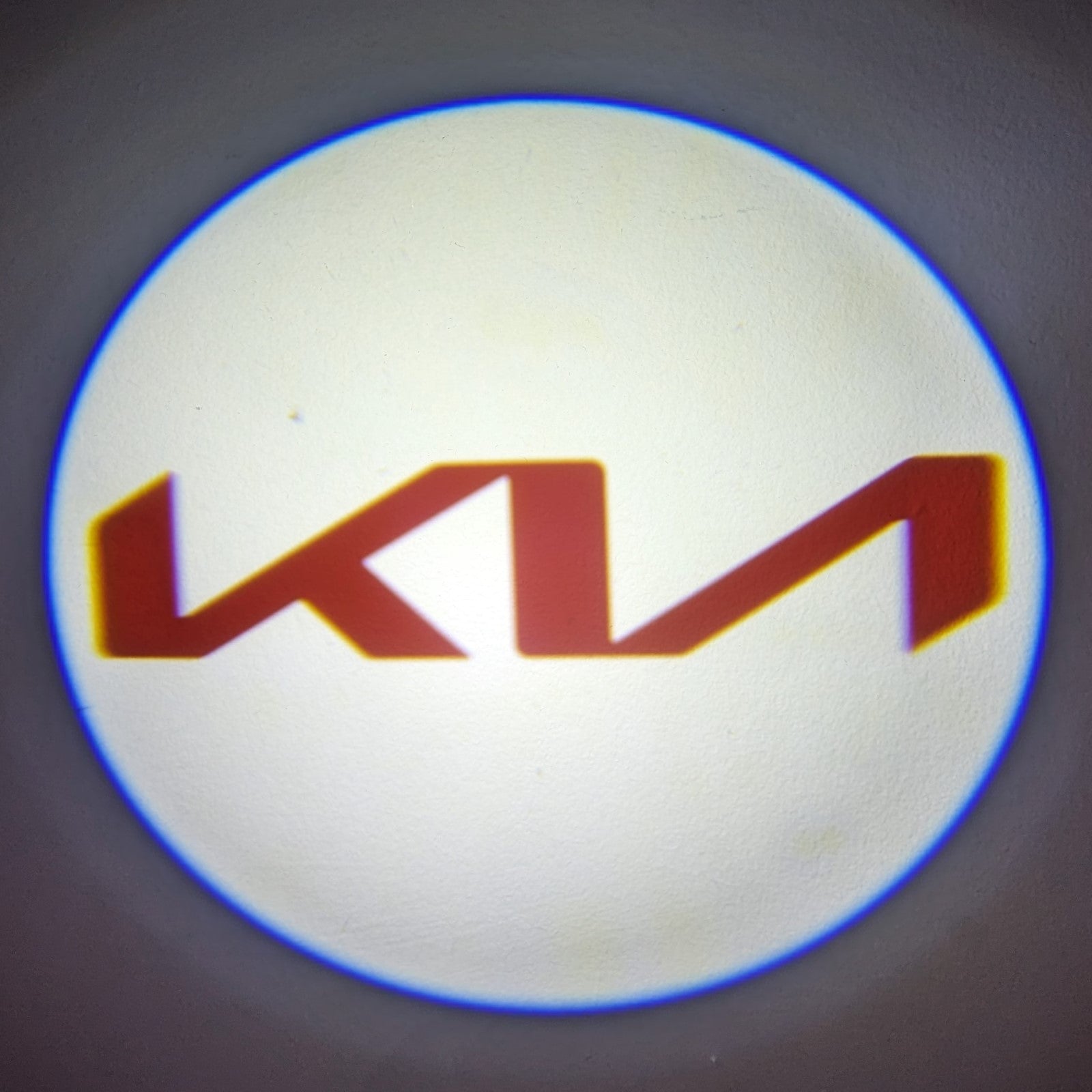 Luzes Cortesia com Logotipo marca Kia Novo