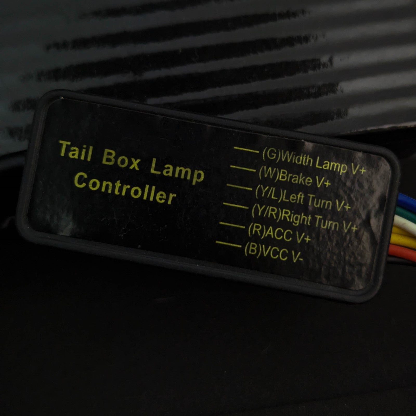 LED Traseiro Inferior luz de presença controlador