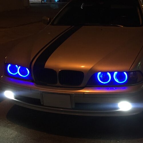 Lâmpada Angel Eyes BMW Azuis para os modelos e39. e87, e64, e63, e65, e66, e53 ,x5, e83