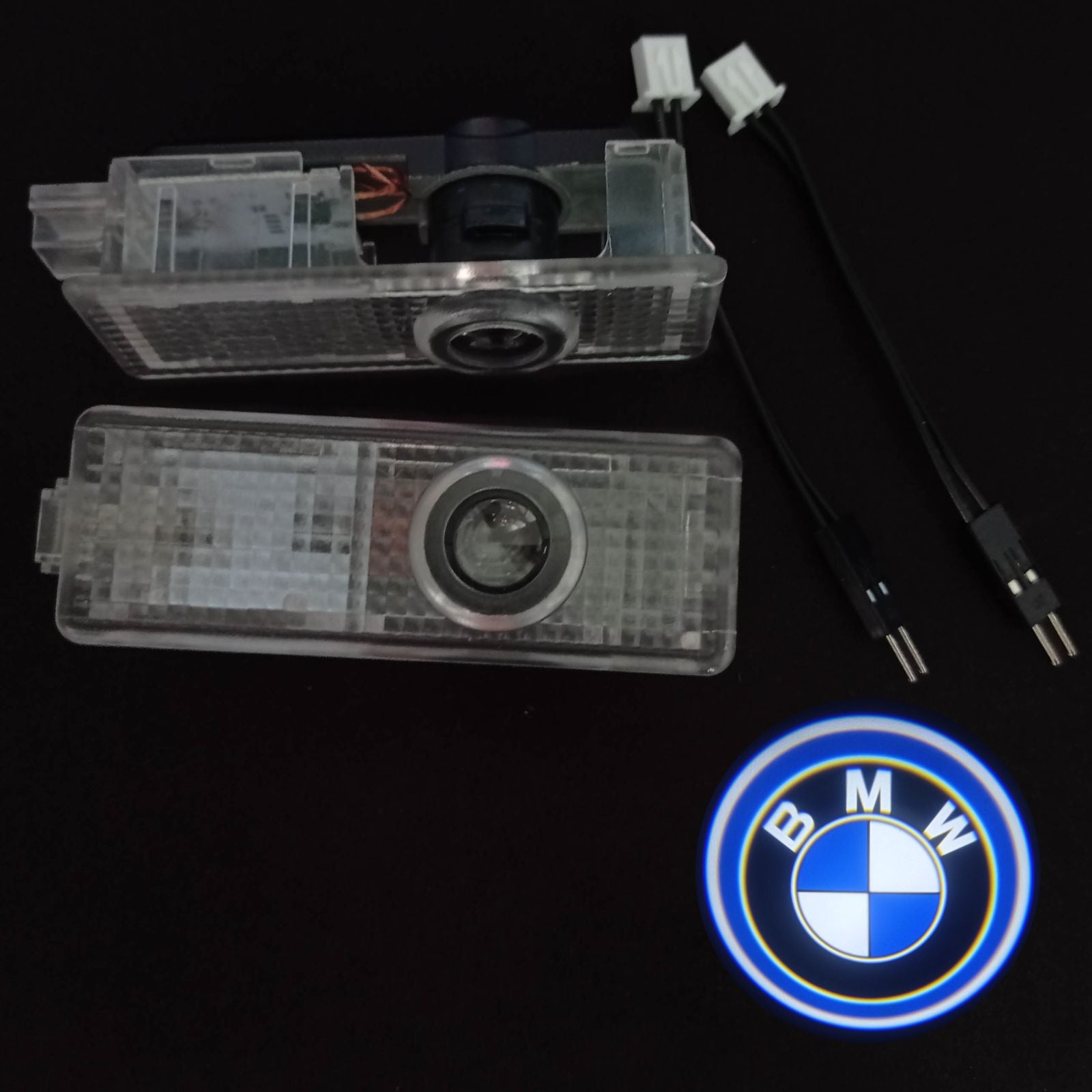 Lâmpadas de Cortesia com Logótipo Carro Automóvel BMW V1