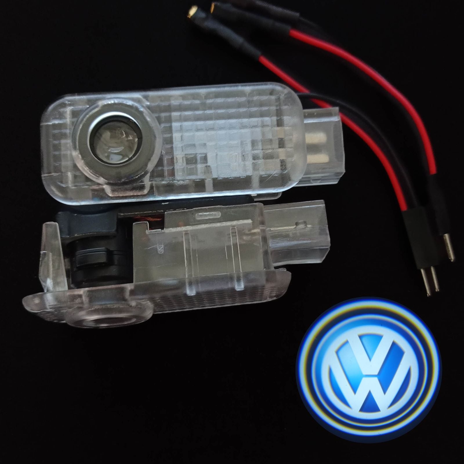 Lâmpadas de Cortesia com Logótipo Carro Automóvel Volkswagen V2