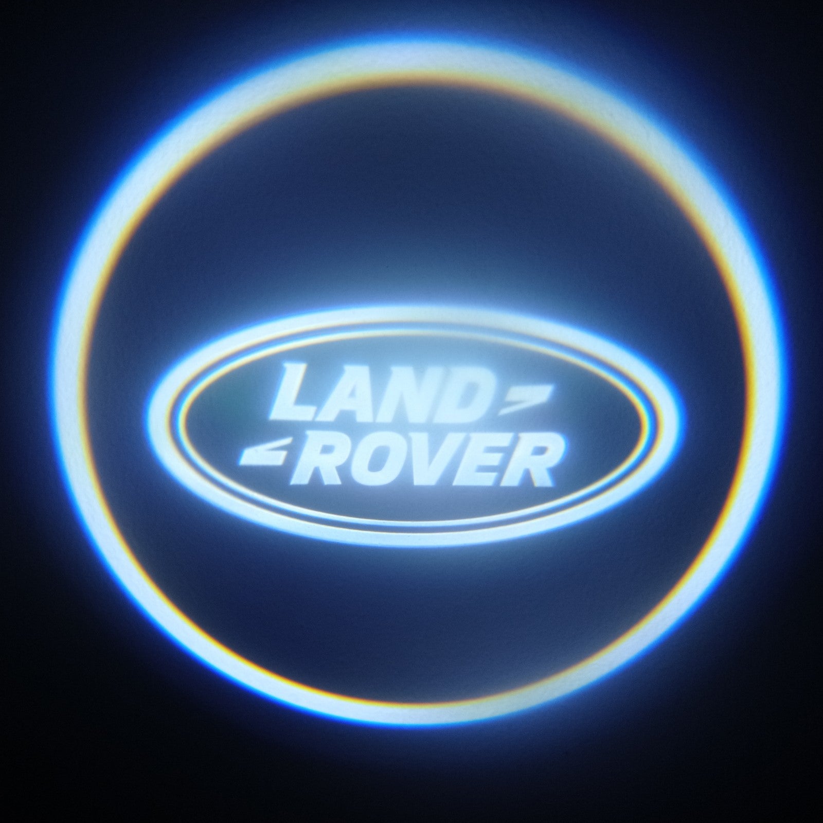 Luzes Cortesia com Logotipo marca Land Rover, Range Rover
