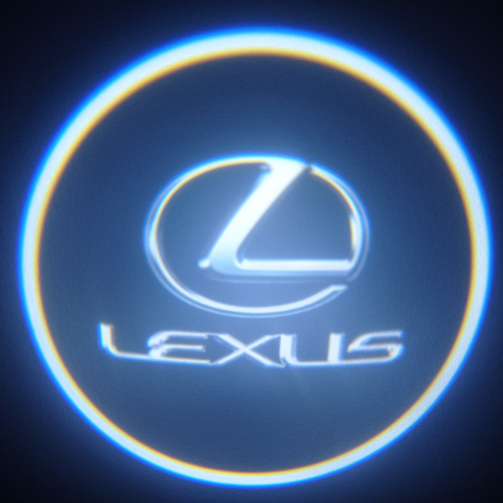 Luzes Cortesia com Logotipo marca Lexus
