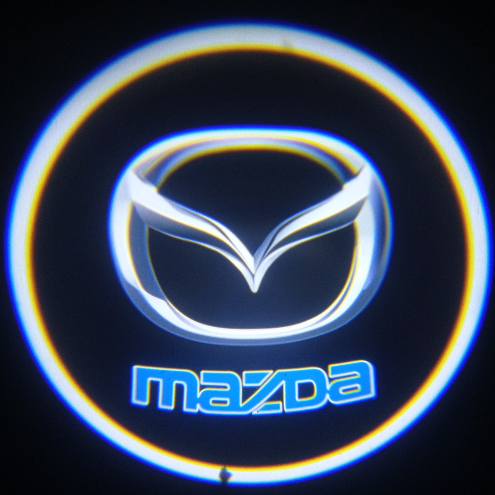 Luzes Cortesia com Logotipo marca Mazda