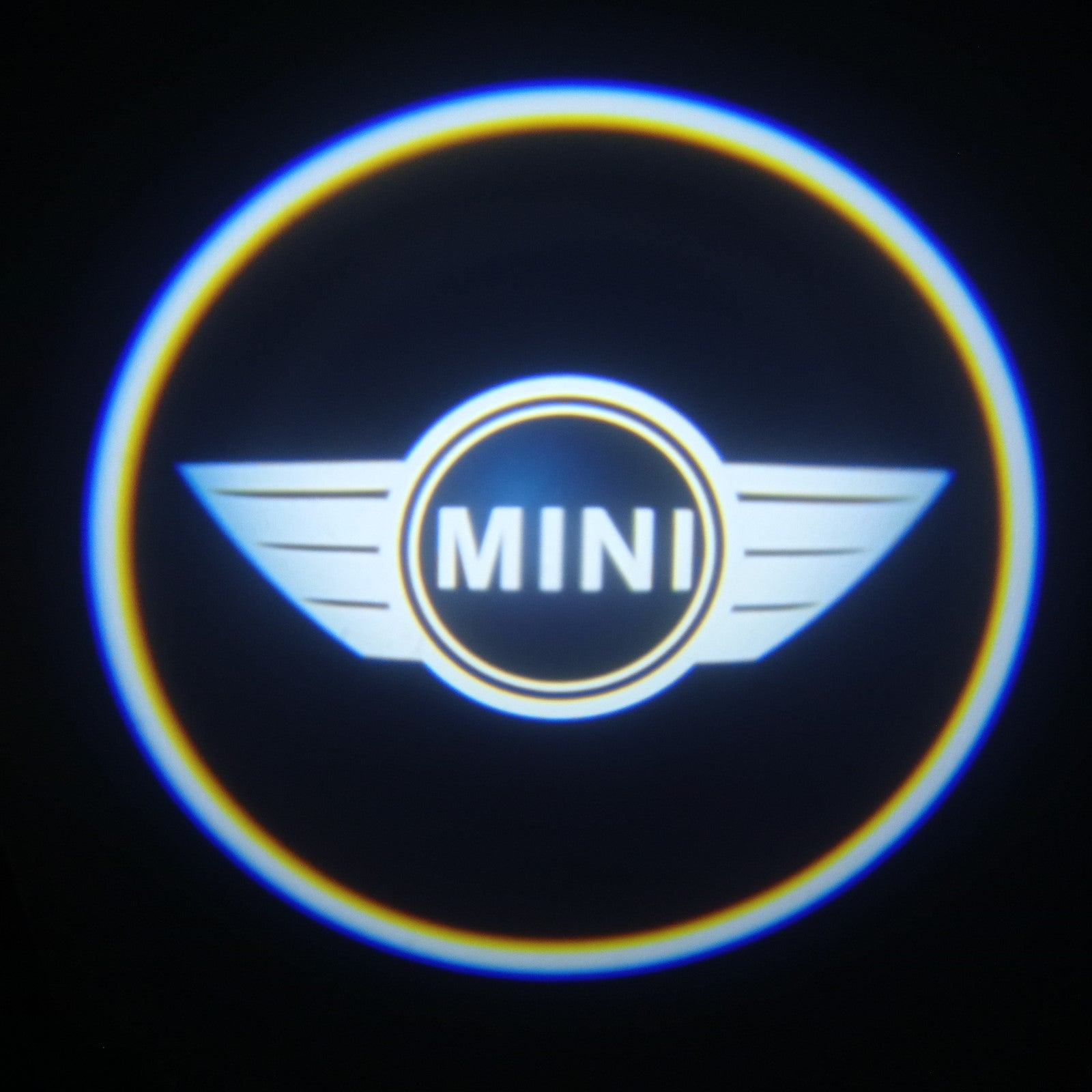 Luzes Cortesia com Logotipo marca Mini