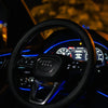 Fita Néon RGB Iluminação Interior Carro Automóvel Vista Geral