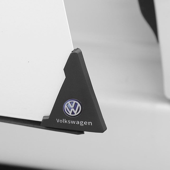Proteção de canto da porta com Logótipo volkswagen borracha preto autocolante